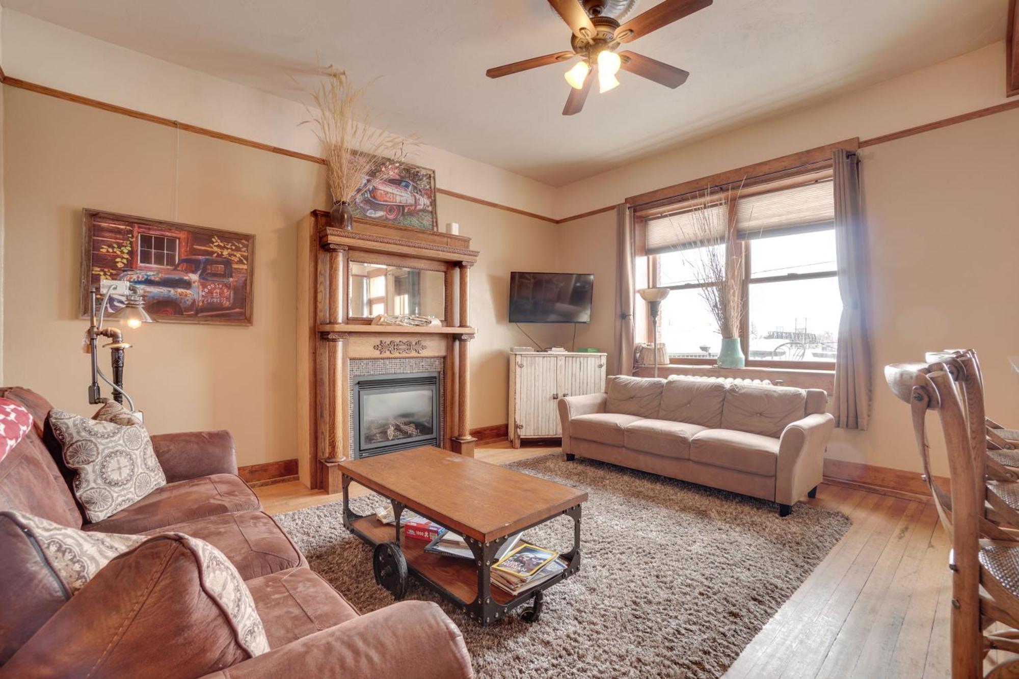 Vintage Downtown Laramie Apartment With Deck! מראה חיצוני תמונה