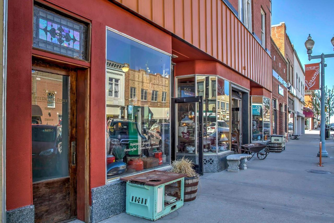 Vintage Downtown Laramie Apartment With Deck! מראה חיצוני תמונה